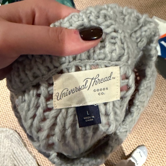 Universal Thread Multicolor Crew Neck Sweater - Picture 10 of 11